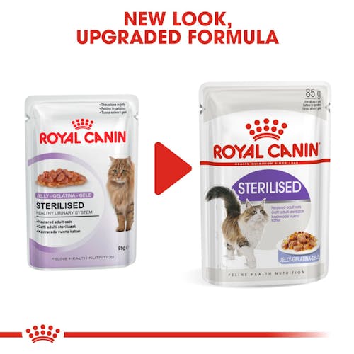 Royal Canin Sterilised Jelly cat food 85gr