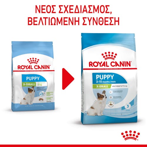 Royal Canin Xsmall Puppy τροφή για κουτάβι 500g